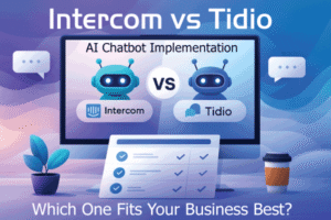 Intercom vs Tidio: Best AI Chatbot Implementation? intercom-vs-tidio-best-ai-chatbot-implementation