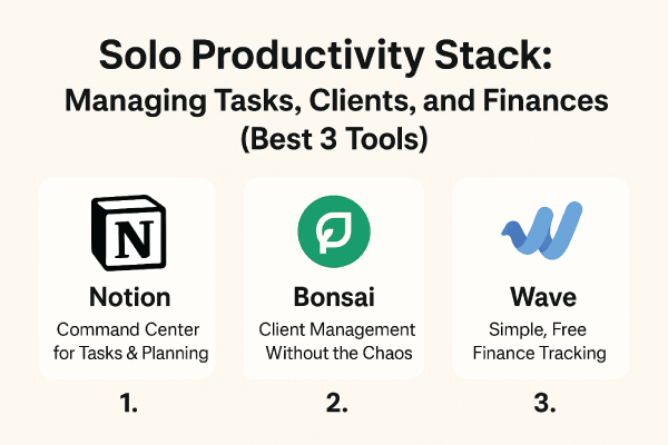 solo-productivity-stack-best-3-tools